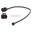 Contact d'avertissement, usure des plaquettes de frein SWAG [30 93 4499]
