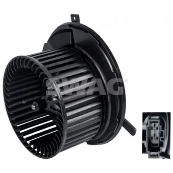 Pulseur d'air habitacle SWAG 30 93 4726 pour VOLKSWAGEN CADDY 1.6 - 102cv