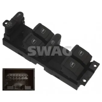 SWAG 30 93 7644 - Interrupteur, verrouillage des portières