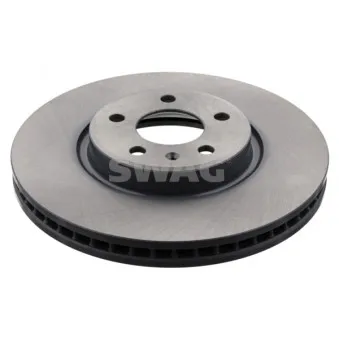 Jeu de 2 disques de frein avant SWAG OEM 8R0615301C