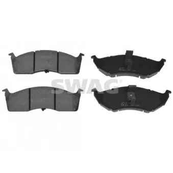 Jeu de 4 plaquettes de frein avant SWAG OEM 05011067AA