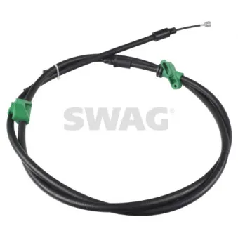 SWAG 33 10 0321 - Tirette à câble, frein de stationnement arrière gauche