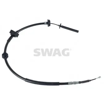 SWAG 33 10 0361 - Tirette à câble, frein de stationnement arrière gauche