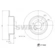 SWAG 33 10 0904 - Jeu de 2 disques de frein arrière