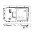 SWAG 33 10 0984 - Filtre hydraulique, boîte automatique