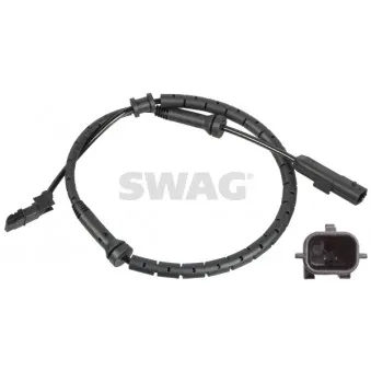 Capteur, vitesse de roue SWAG OEM 8200539280