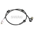 SWAG 33 10 2254 - Capteur, vitesse de roue arrière gauche