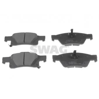 Jeu de 4 plaquettes de frein arrière SWAG OEM 68052386AA
