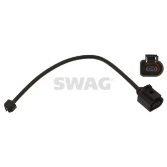 Contact d'avertissement, usure des plaquettes de frein SWAG 38 94 4552 pour PORSCHE BOXSTER 3.8 - 375cv