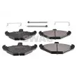 Jeu de 4 plaquettes de frein arrière SWAG [40 11 6158]