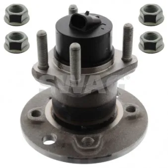 Roulement de roue arrière SWAG 40 90 2843 pour OPEL CORSA 1.0 - 58cv