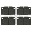 Jeu de 4 plaquettes de frein avant SWAG [40 91 6203]