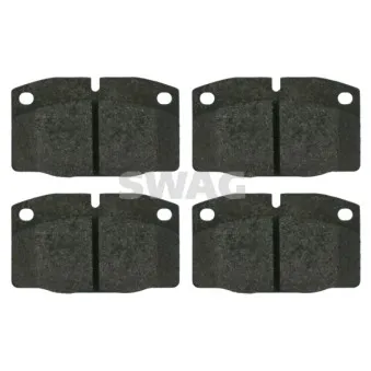 SWAG 40 91 6203 - Jeu de 4 plaquettes de frein avant