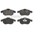 SWAG 40 91 6492 - Jeu de 4 plaquettes de frein avant