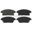 SWAG 40 91 6788 - Jeu de 4 plaquettes de frein avant