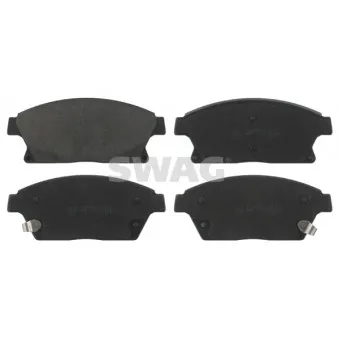Jeu de 4 plaquettes de frein avant SWAG OEM 1605263