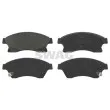 SWAG 40 91 6789 - Jeu de 4 plaquettes de frein avant