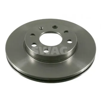 Jeu de 2 disques de frein avant SWAG OEM 569021