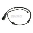 SWAG 40 92 2072 - Contact d'avertissement, usure des plaquettes de frein