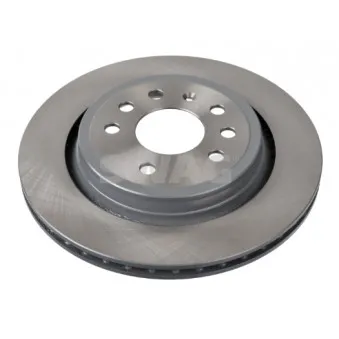 Jeu de 2 disques de frein arrière SWAG 40 92 3545 pour OPEL VECTRA 2.8 V6 Turbo - 250cv