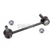 SWAG 40 92 3687 - Entretoise/tige, stabilisateur avant droit