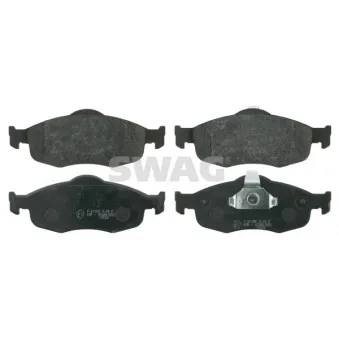 Jeu de 4 plaquettes de frein avant SWAG OEM 97BG2K021BA