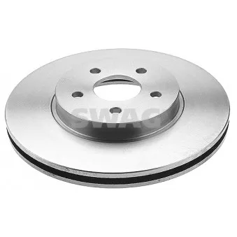 Jeu de 2 disques de frein avant SWAG OEM 4110587