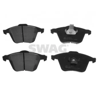 Jeu de 4 plaquettes de frein avant SWAG OEM 4N512K021AB