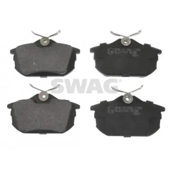 Jeu de 4 plaquettes de frein arrière SWAG OEM A4544201020