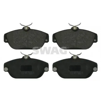 Jeu de 4 plaquettes de frein avant SWAG OEM 31302996