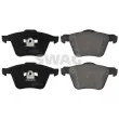 SWAG 55 91 6505 - Jeu de 4 plaquettes de frein avant
