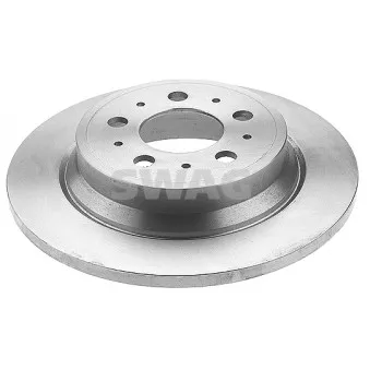 Jeu de 2 disques de frein arrière SWAG 55 91 8051 pour VOLVO S60 2.4 D5 - 185cv