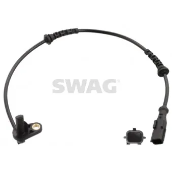 Capteur, vitesse de roue arrière droit SWAG OEM 8200752605