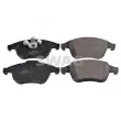 SWAG 60 11 6186 - Jeu de 4 plaquettes de frein avant