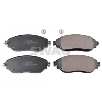 Jeu de 4 plaquettes de frein avant SWAG OEM 95527599