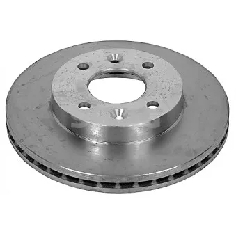 Jeu de 2 disques de frein avant SWAG 60 90 9072 pour RENAULT R19 1.7 - 92cv