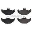 SWAG 60 91 6405 - Jeu de 4 plaquettes de frein arrière