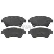 SWAG 60 91 6477 - Jeu de 4 plaquettes de frein avant