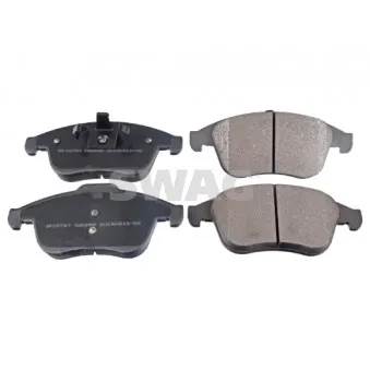 Jeu de 4 plaquettes de frein avant SWAG OEM 410605055r