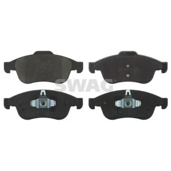 Jeu de 4 plaquettes de frein avant SWAG OEM 410A12582R