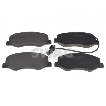 Jeu de 4 plaquettes de frein arrière SWAG OEM 440600941R