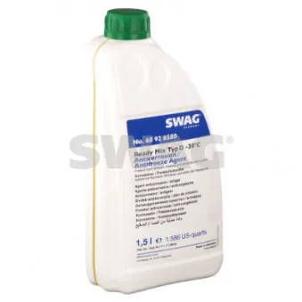 Antigel SWAG 60 92 6580 pour VOLKSWAGEN CRAFTER 2.0 TDI - 109cv