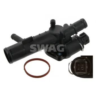 Thermostat, liquide de refroidissement SWAG 60 93 2650 pour RENAULT CLIO 1.5 dCi - 80cv