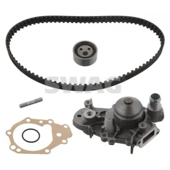 Pompe à eau + kit de courroie de distribution SWAG OEM 7701472675