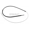 SWAG 60 93 3207 - Tirette à câble, frein de stationnement