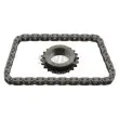 SWAG 62 10 0680 - Kit de chaînes, commade de pompe à huile