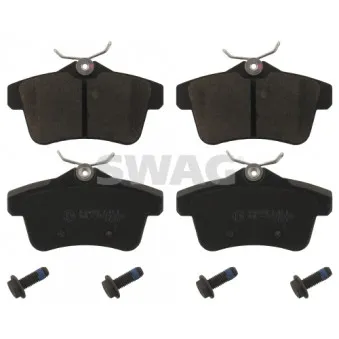 Jeu de 4 plaquettes de frein arrière SWAG OEM 1617272680