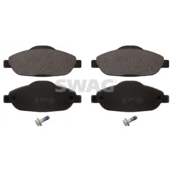 Jeu de 4 plaquettes de frein avant SWAG OEM 425426