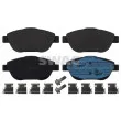 SWAG 62 91 6888 - Jeu de 4 plaquettes de frein avant