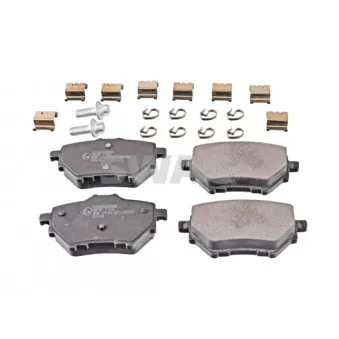 Jeu de 4 plaquettes de frein arrière SWAG OEM YL00233280